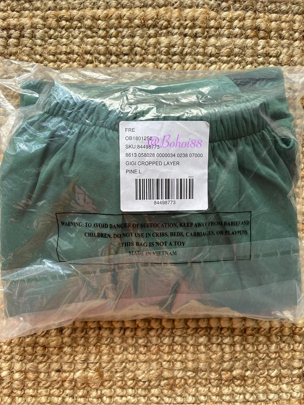 NWT Free People Gigi Cropped Layer